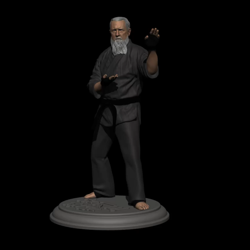 Martial Arts Sculpture