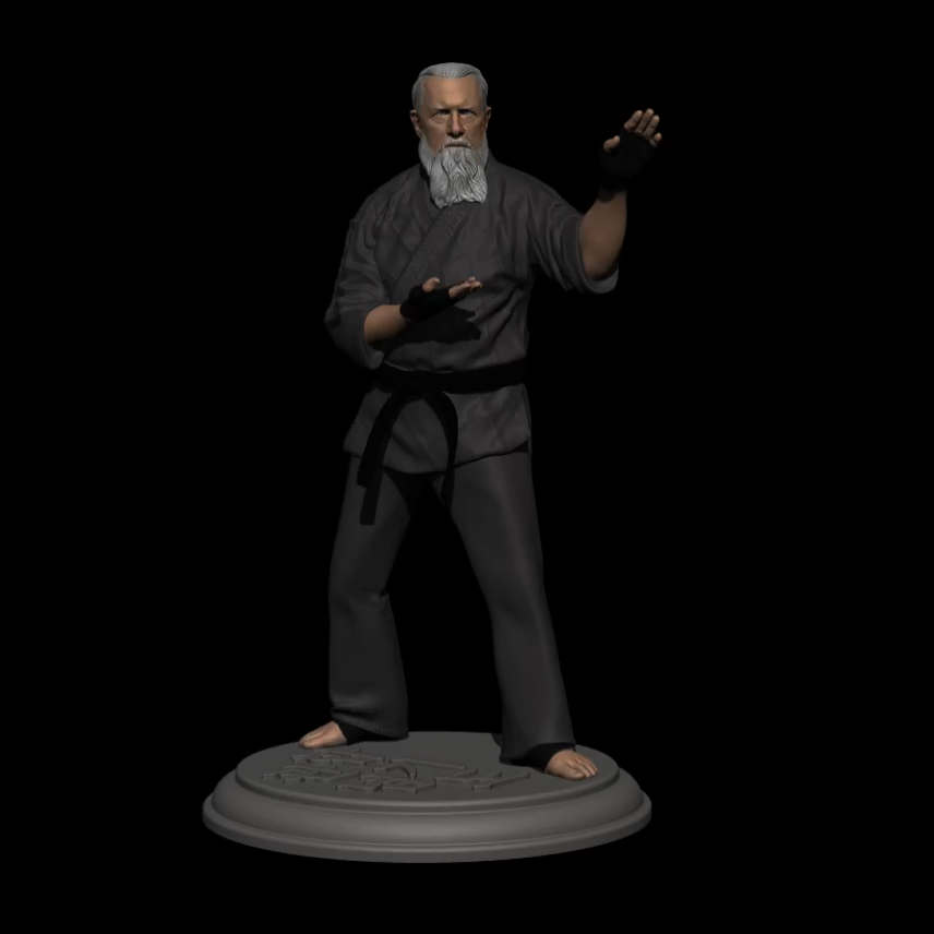 Martial Arts Sculpture