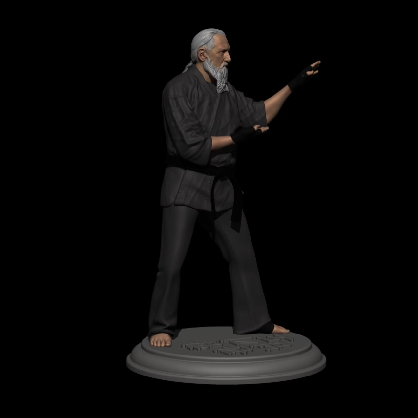 Martial Arts Sculpture