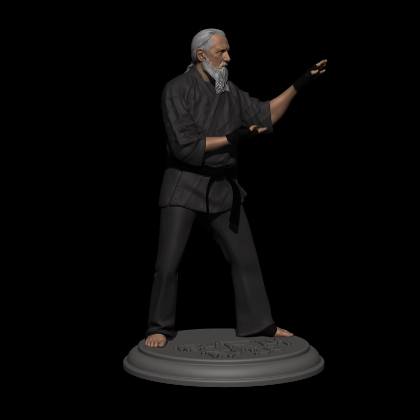 Martial Arts Sculpture