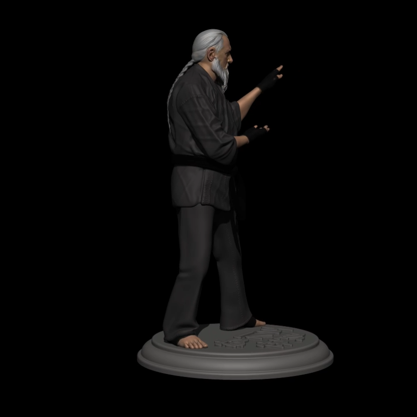 Martial Arts Sculpture