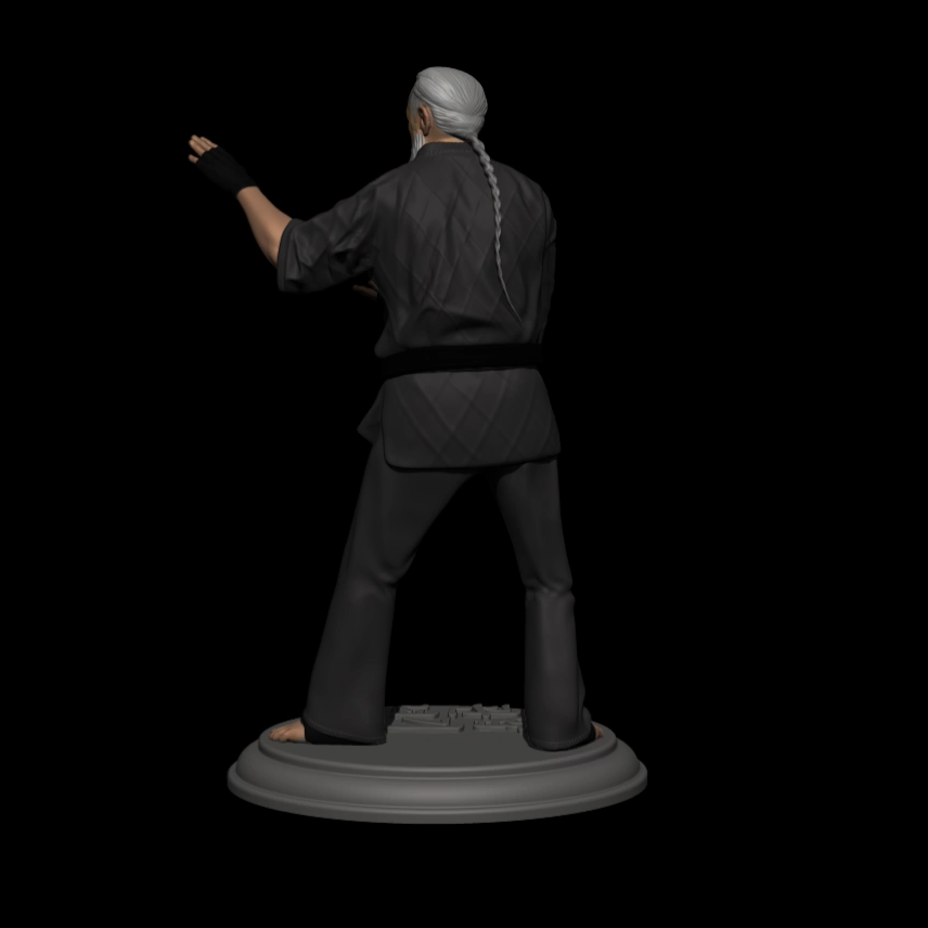 Martial Arts Sculpture