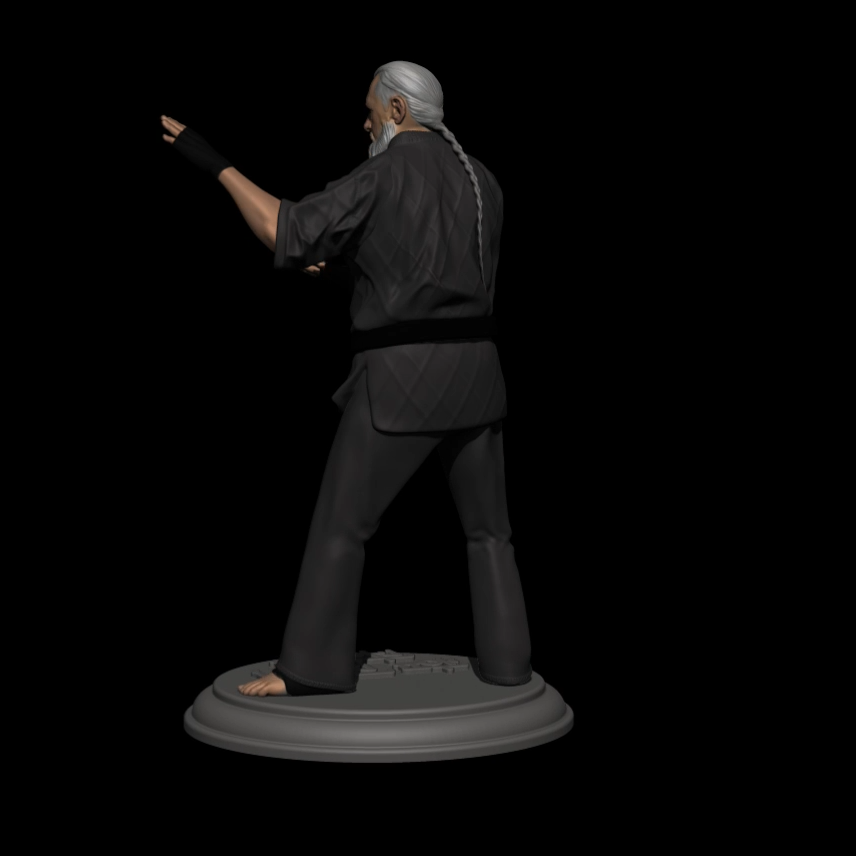 Martial Arts Sculpture