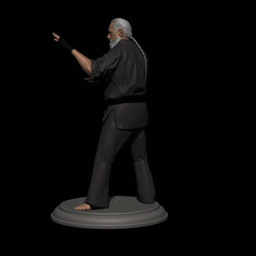 Martial Arts Sculpture