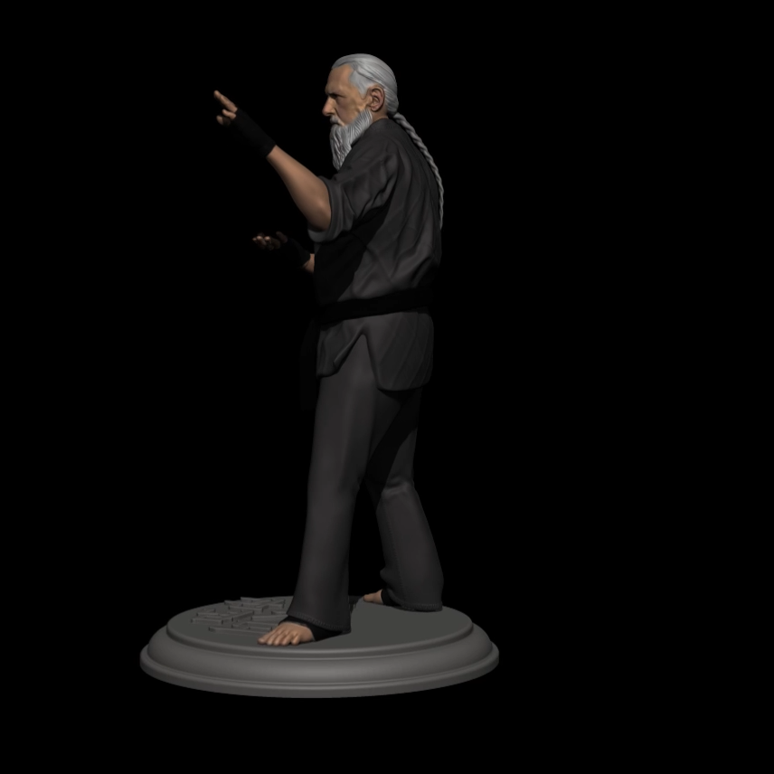 Martial Arts Sculpture